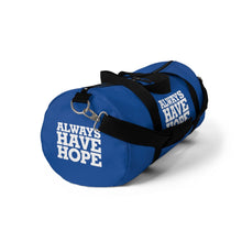 Load image into Gallery viewer, AHH Blue Duffel Bag