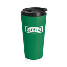 Load image into Gallery viewer, AHH Green Stainless Steel Travel Mug
