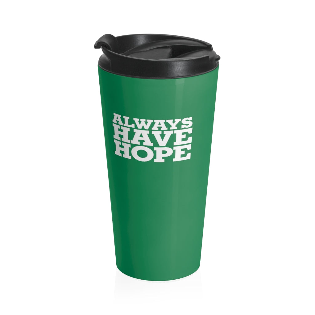 AHH Green Stainless Steel Travel Mug