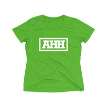 Load image into Gallery viewer, AHH Women&#39;s Heather Wicking Tee
